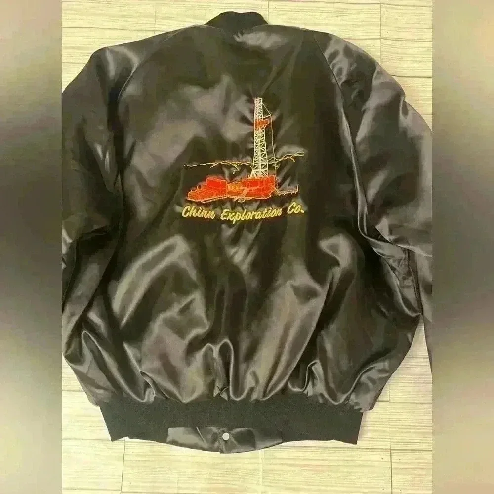Vintage Nylon Trucker Satin Jacket - Picture 3 of 4